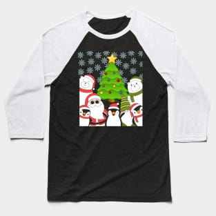 Funny Merry Christmas and happy new year Baseball T-Shirt